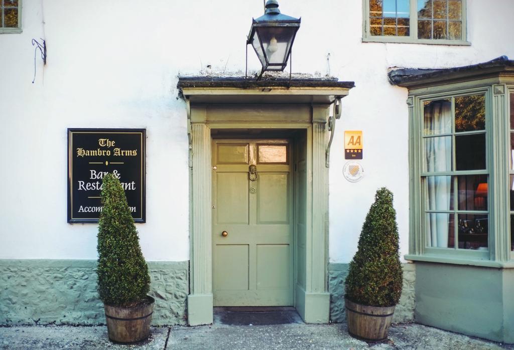 Hotel Hambro Arms Milton Abbas Exterior foto